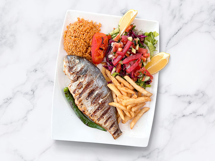 Dorado Fish Dinner